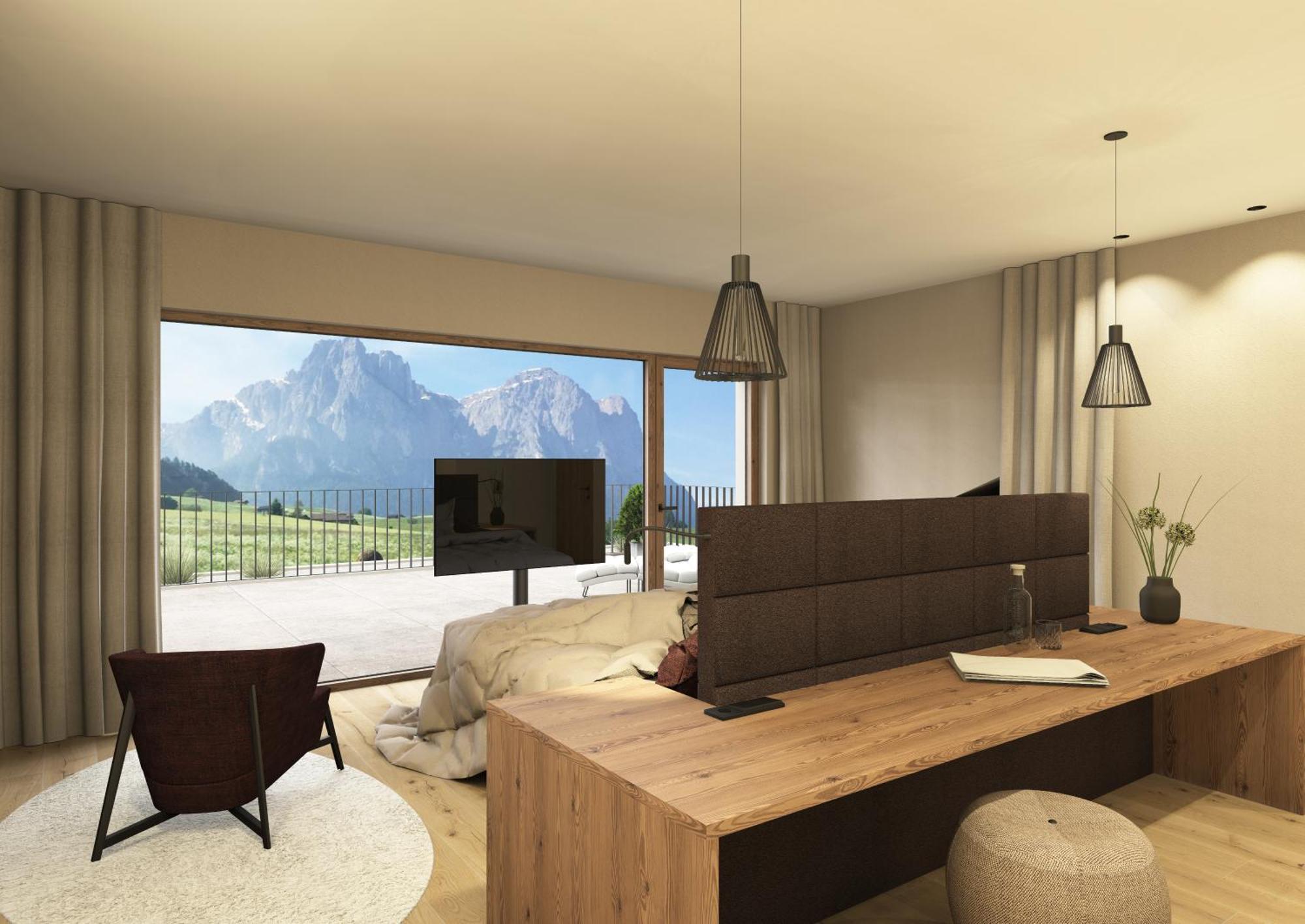 Parc Hotel Tyrol Castelrotto Exterior foto